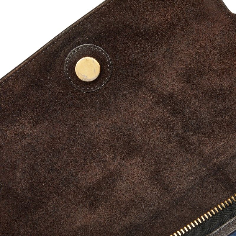 Celine Belt Bag Mini 2-Way Dark Brown Leather — view 8