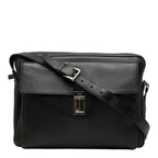 Prada Crossbody Carry on Shoulder Bag Black Saffiano Leather
