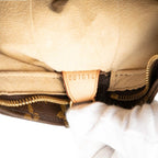 Louis Vuitton Monogram Looping GM Shoulder Bag Tote Brown Leather — view 6
