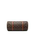 Louis Vuitton Monogram Papillon 30 Handbag Brown Leather — view 3