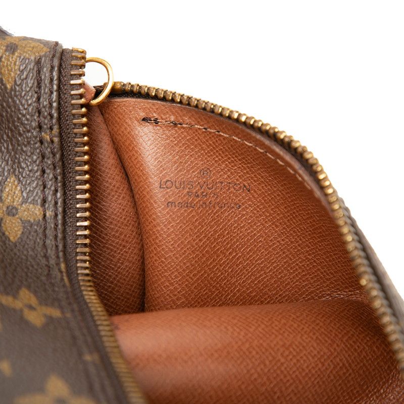 Louis Vuitton Monogram Papillon 30 Handbag Brown Leather — view 5