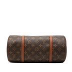 Louis Vuitton Monogram Papillon 30 Handbag Brown Leather — view 3