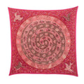Hermes Carre la Legende du Poisson Corail Coral and Fish Legend Pleats Scarf