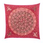Hermes Carre la Legende du Poisson Corail Coral and Fish Legend Pleats Scarf
