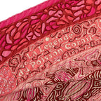 Hermes Carre la Legende du Poisson Corail Coral and Fish Legend Pleats Scarf — view 3