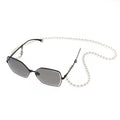 Chanel Pearl Code Butterfly Frame Sunglasses Black 59 Eyewear