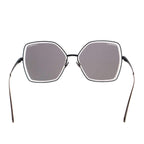 Chanel Pearl Code Butterfly Frame Sunglasses Black 59 Eyewear — view 5
