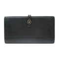 Chanel Wallet CC Logo Button Hook Black