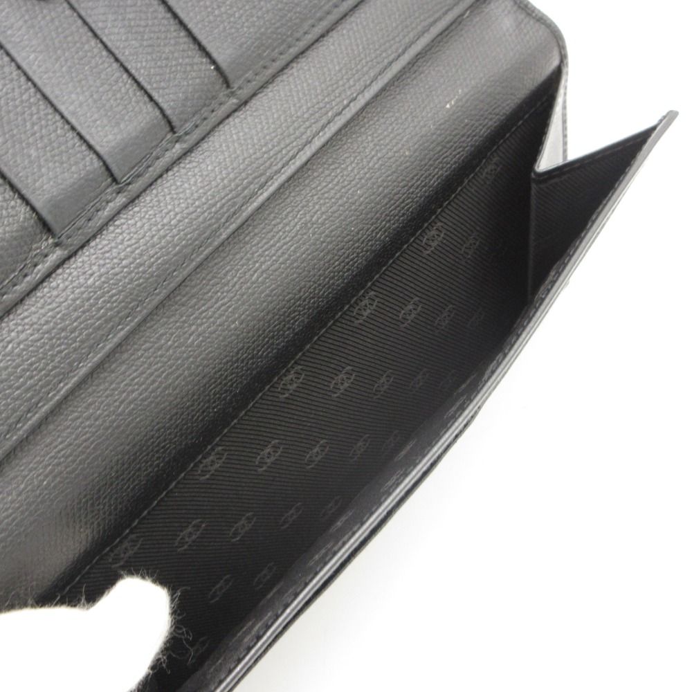 Chanel Wallet CC Logo Button Hook Black — view 6