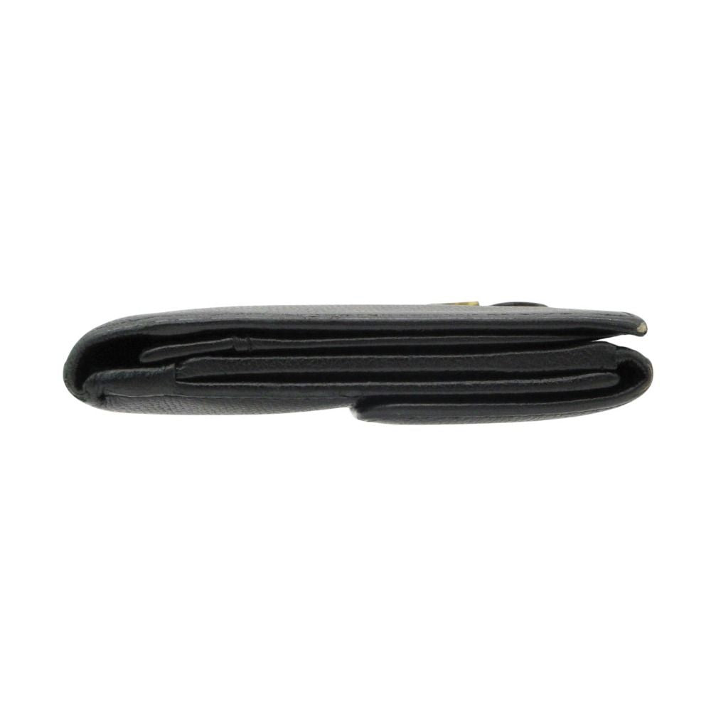 Chanel Wallet CC Logo Button Hook Black — view 4