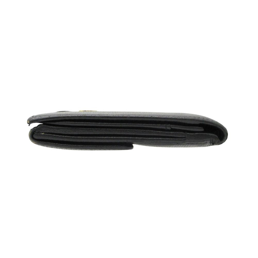 Chanel Wallet CC Logo Button Hook Black — view 3