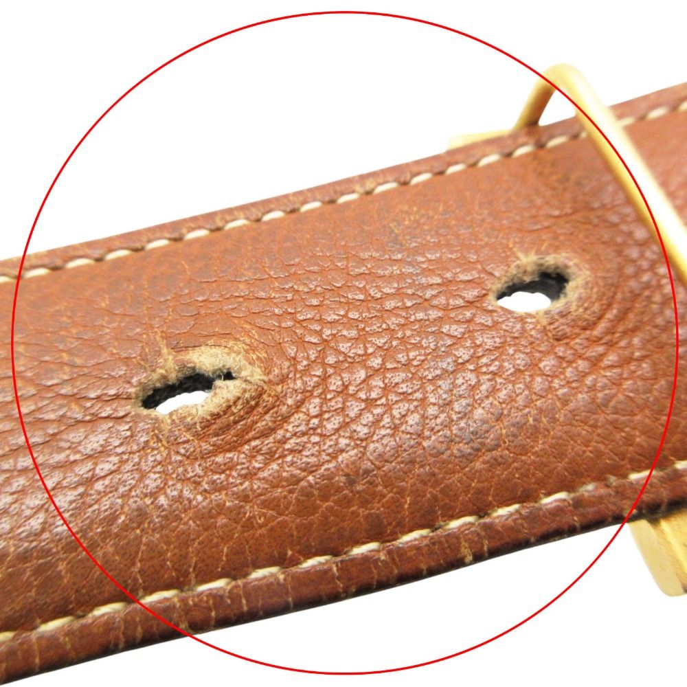 Hermes Belt Constance Reversible Logo Buckle Gold Black 95 — view 7
