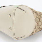 Gucci GG Canvas Sherry Mayfair Leather 2-Way Shoulder Bag Crossbody Tote — view 7