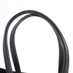 Dior Safari Leather Tote Bag Shoulder Business Document Black — view 2