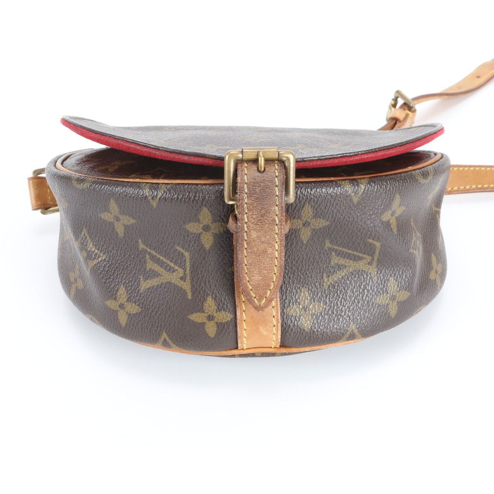 Louis Vuitton Monogram Tambourine Leather Shoulder Bag Crossbody — view 5
