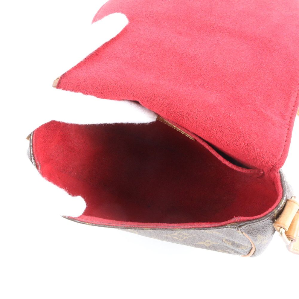 Louis Vuitton Monogram Tambourine Leather Shoulder Bag Crossbody — view 7