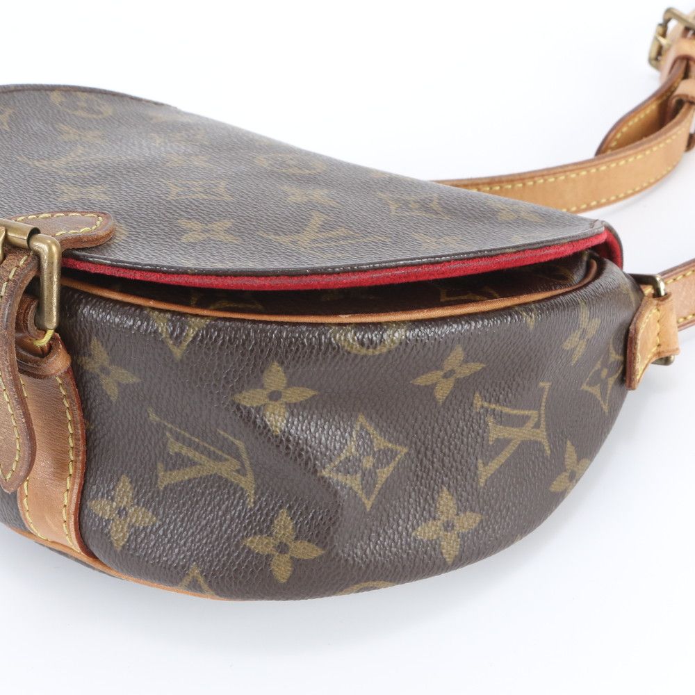 Louis Vuitton Monogram Tambourine Leather Shoulder Bag Crossbody — view 4
