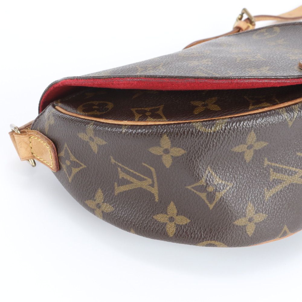 Louis Vuitton Monogram Tambourine Leather Shoulder Bag Crossbody — view 6