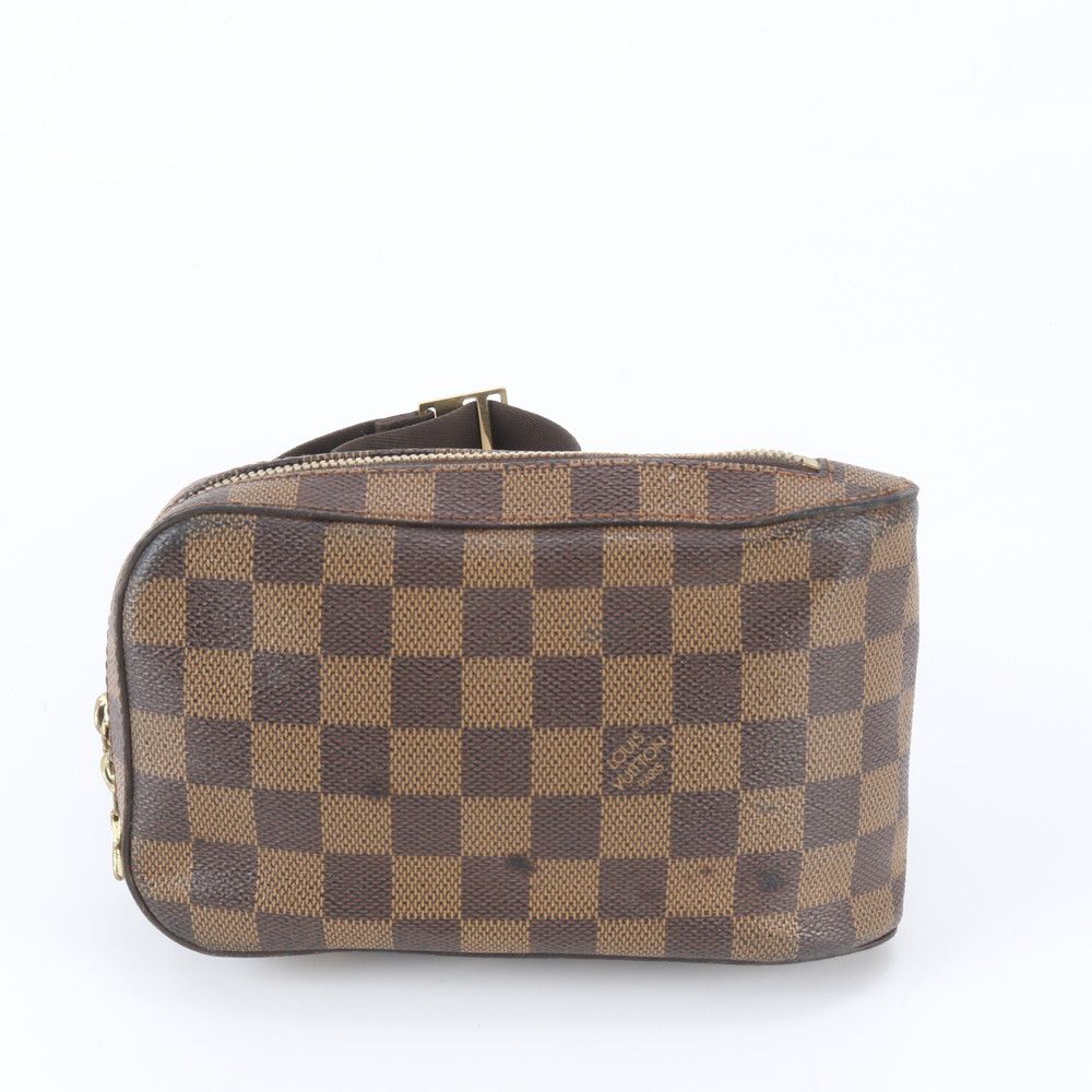 Louis Vuitton Damier Geronimos Leather 2-Way Belt Bag Crossbody Waist Pouch — view 4