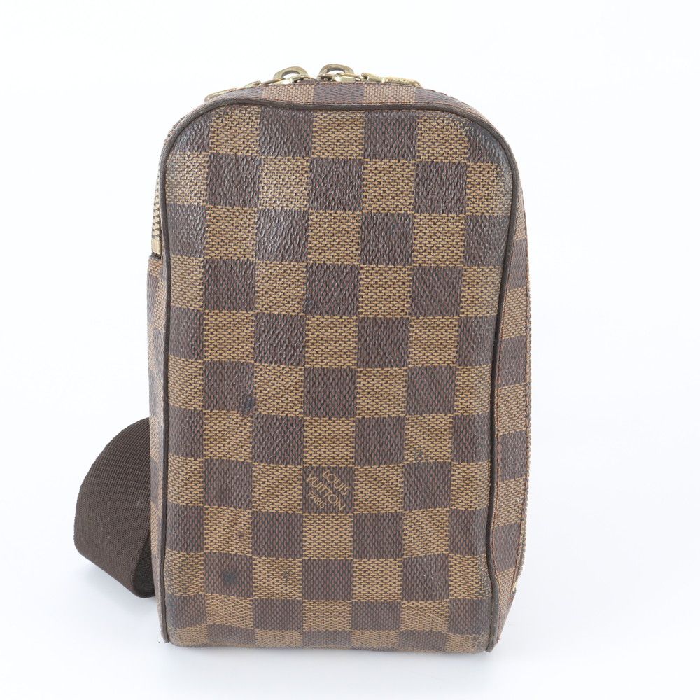 Louis Vuitton Damier Geronimos Leather 2-Way Belt Bag Crossbody Waist Pouch — view 2