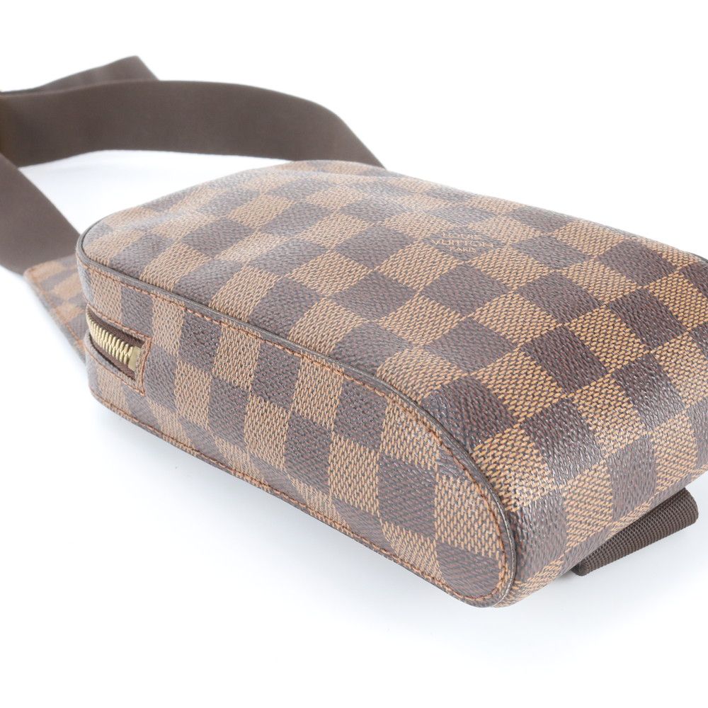 Louis Vuitton Damier Geronimos Leather Belt Bag Crossbody Waist Pouch Shoulder — view 6