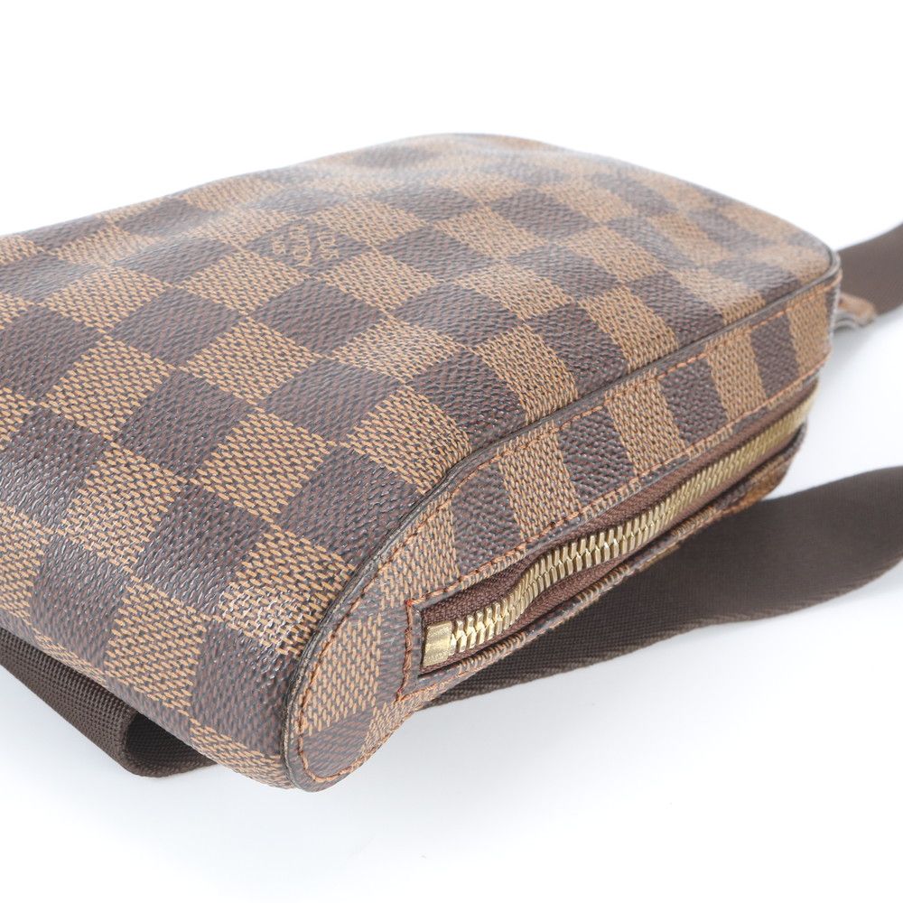 Louis Vuitton Damier Geronimos Leather Belt Bag Crossbody Waist Pouch Shoulder — view 4