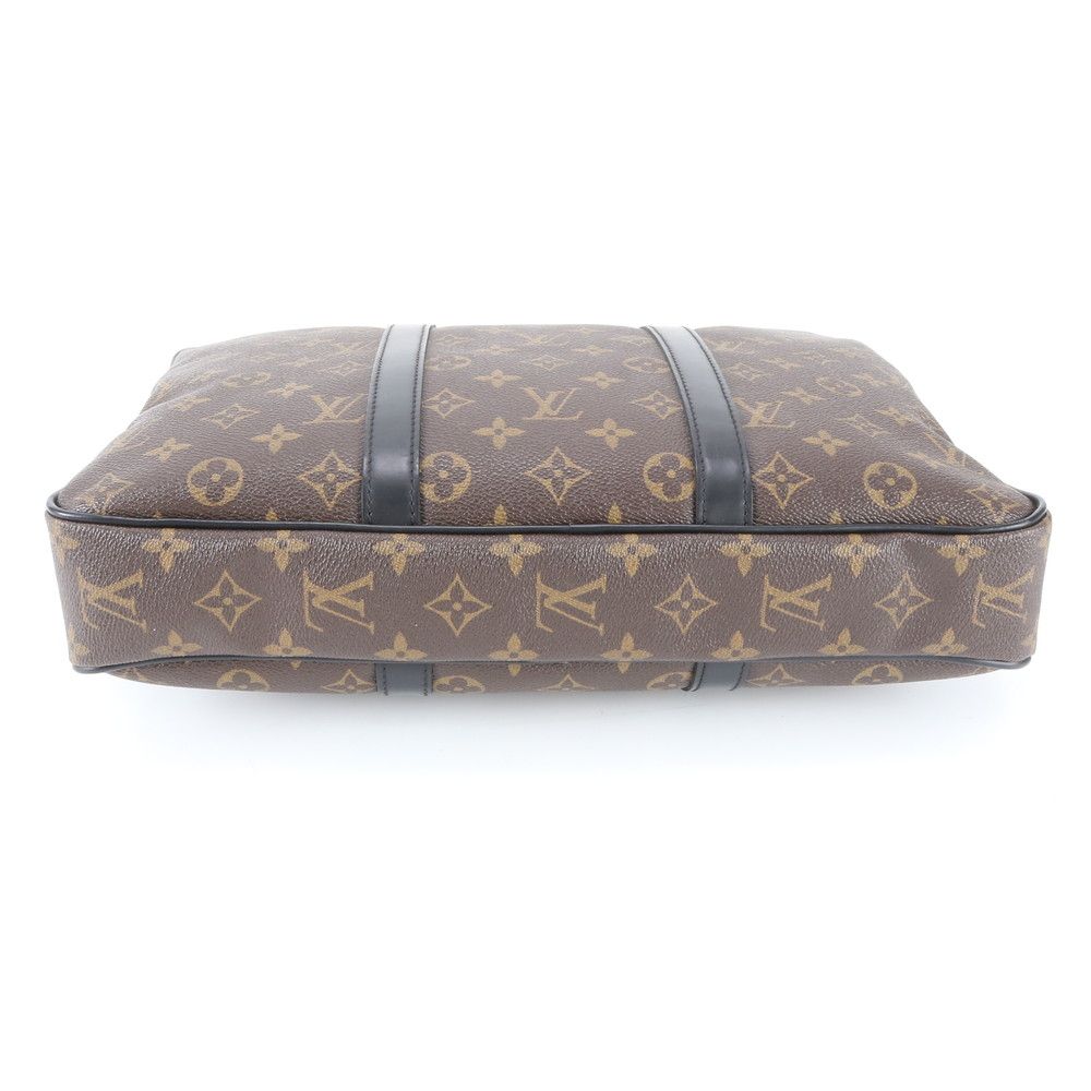 Louis Vuitton Monogram Macassar Porte Document Voyage Pdv Business Bag — view 5