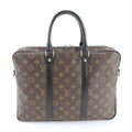 Louis Vuitton Monogram Macassar Porte Document Voyage Pdv Business Bag