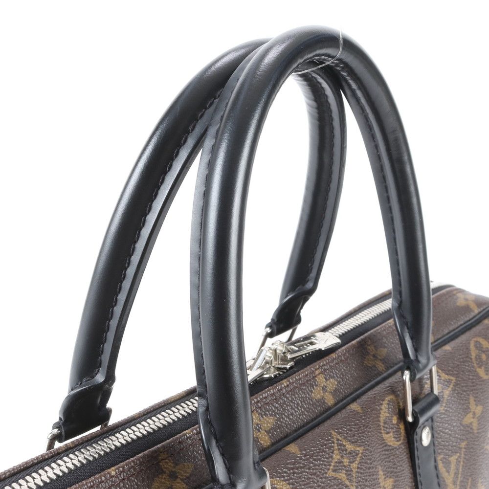 Louis Vuitton Monogram Macassar Porte Document Voyage Pdv Business Bag — view 2