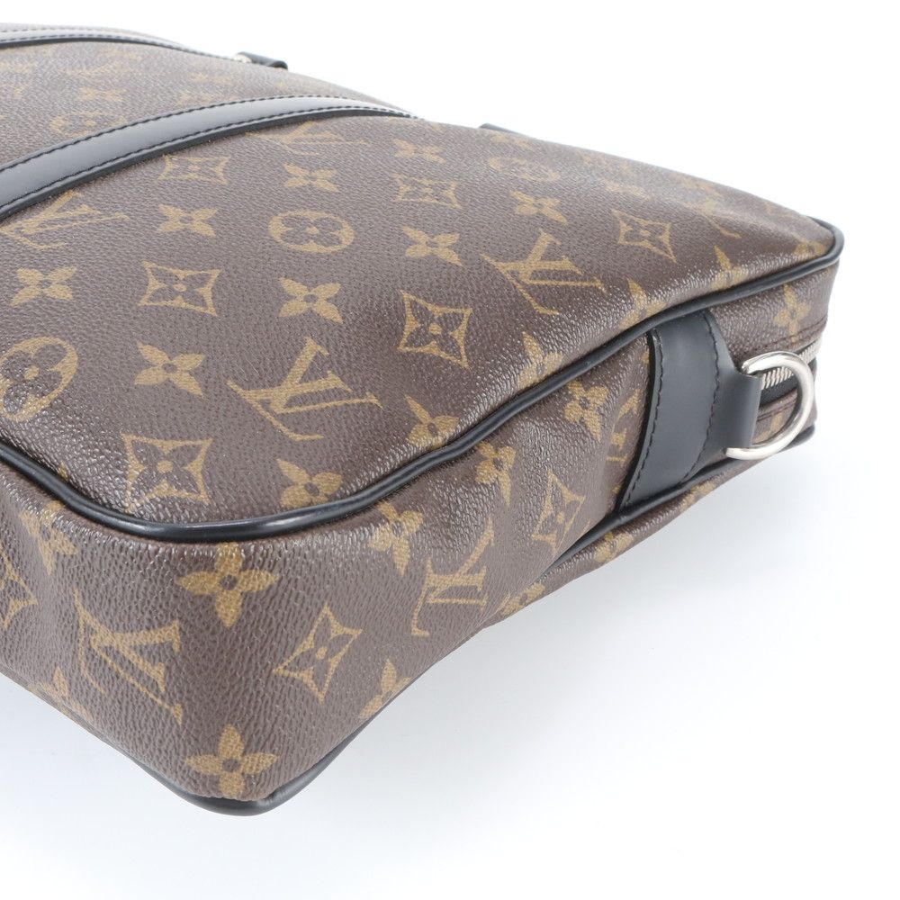 Louis Vuitton Monogram Macassar Porte Document Voyage Pdv Business Bag — view 4