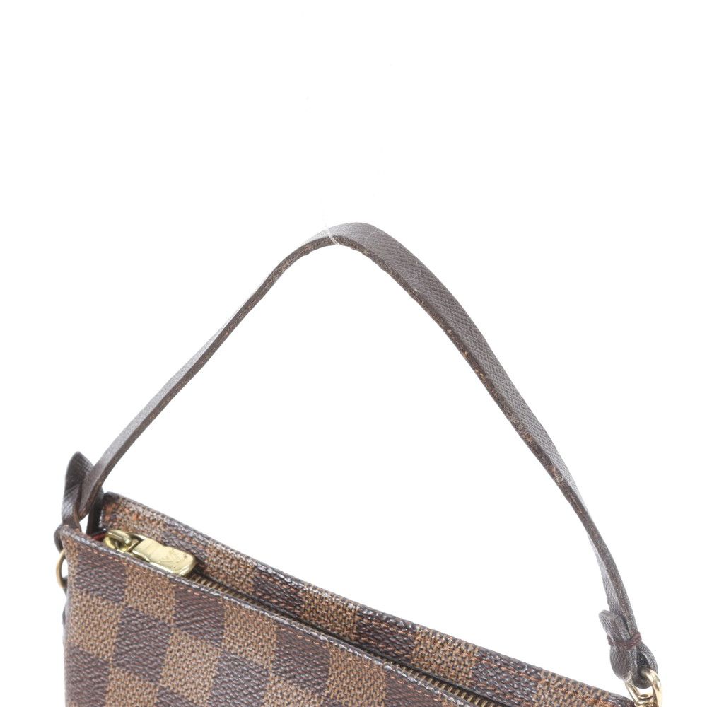 Louis Vuitton Damier Trousse Makeup Leather Handbag Tote Bag — view 2
