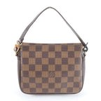 Louis Vuitton Damier Trousse Makeup Leather Handbag Tote Bag — view 3
