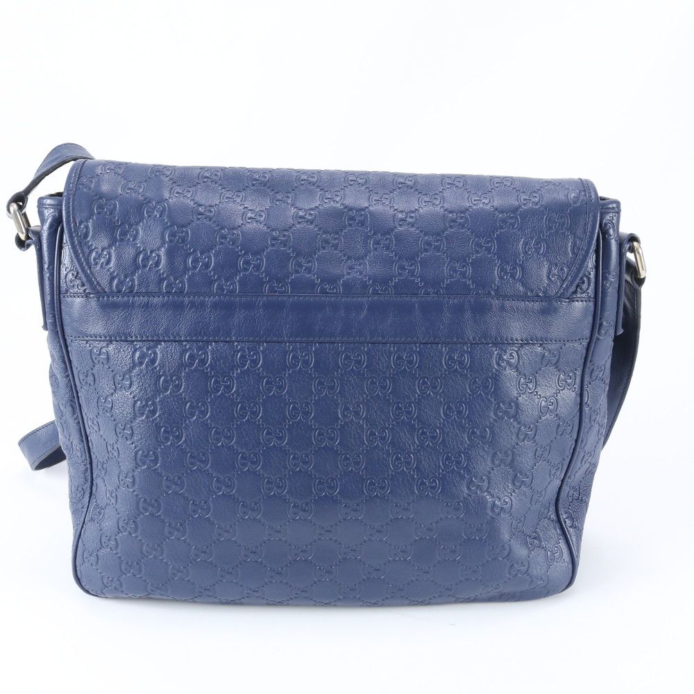 Gucci Guccissima Leather Shoulder Bag Crossbody Messenger — view 3