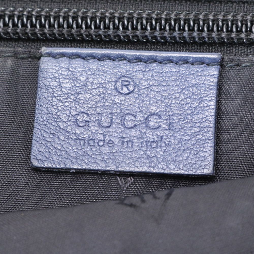 Gucci Guccissima Leather Shoulder Bag Crossbody Messenger — view 8
