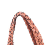Gucci Bamboo Braided Handle Leather Tote Shoulder Hand Bag — view 2