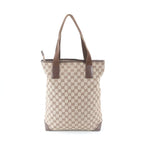 Gucci GG Canvas 019 Leather Tote Bag Shoulder Business Document — view 3