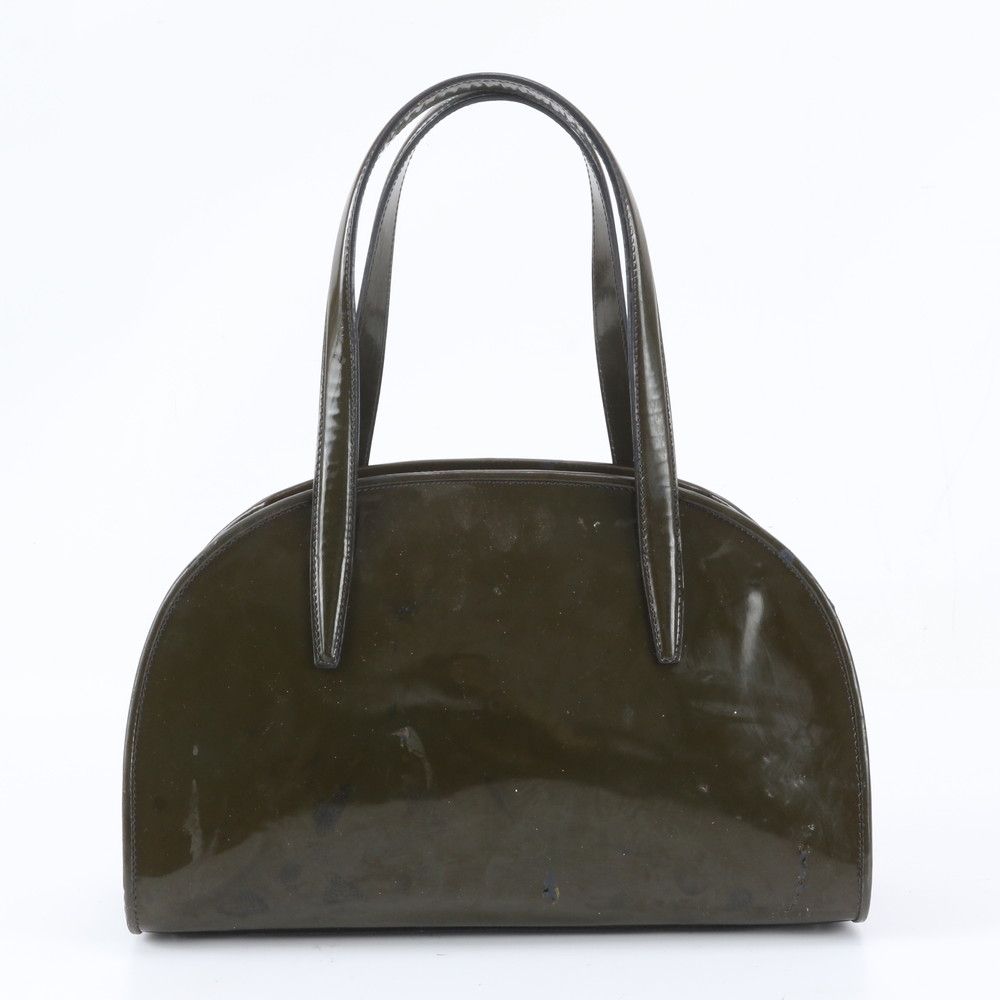 Loewe Padlock Leather Handbag Tote Brown — view 3