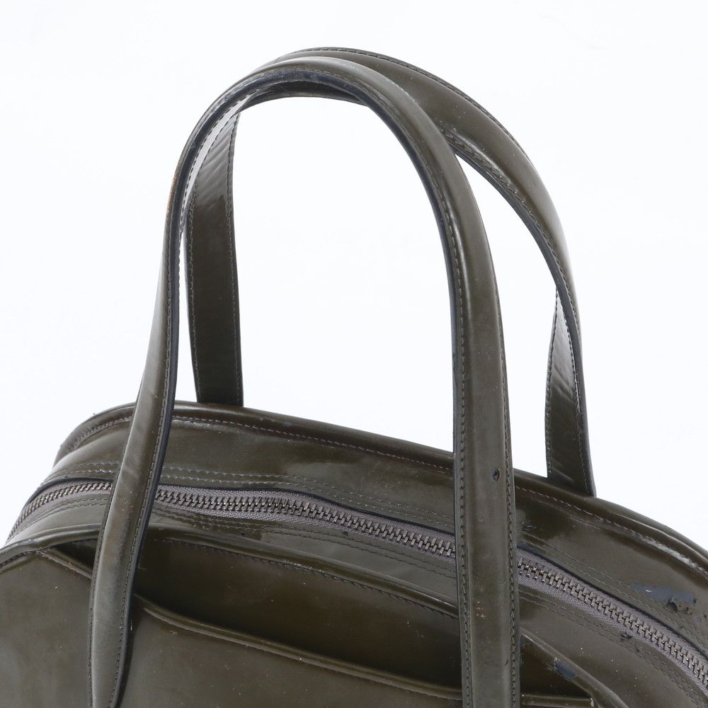 Loewe Padlock Leather Handbag Tote Brown — view 2