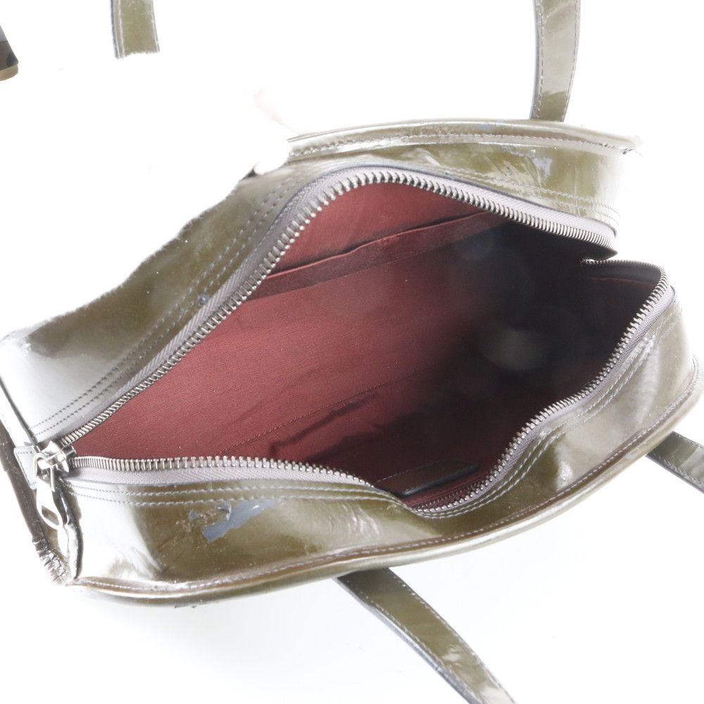 Loewe Padlock Leather Handbag Tote Brown — view 7