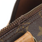 Louis Vuitton Monogram Keepall 55 Leather Boston Bag Tote Carry — view 8