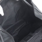 Gucci 003 Leather Nylon Backpack Shoulder Bag Black — view 7