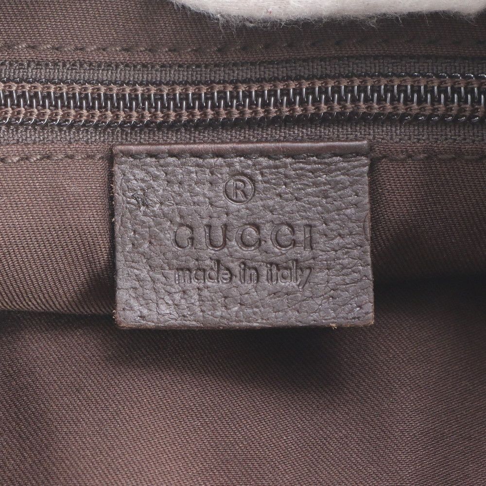 Gucci GG Canvas Leather Shoulder Bag Crossbody Messenger — view 8