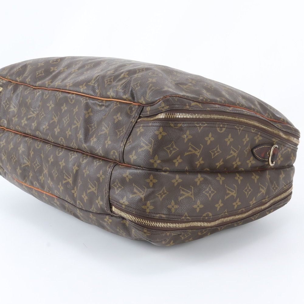 Louis Vuitton Monogram Alize de Poche Leather Boston Bag Tote Carry — view 4