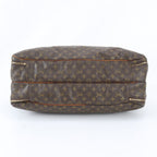 Louis Vuitton Monogram Alize de Poche Leather Boston Bag Tote Carry — view 6