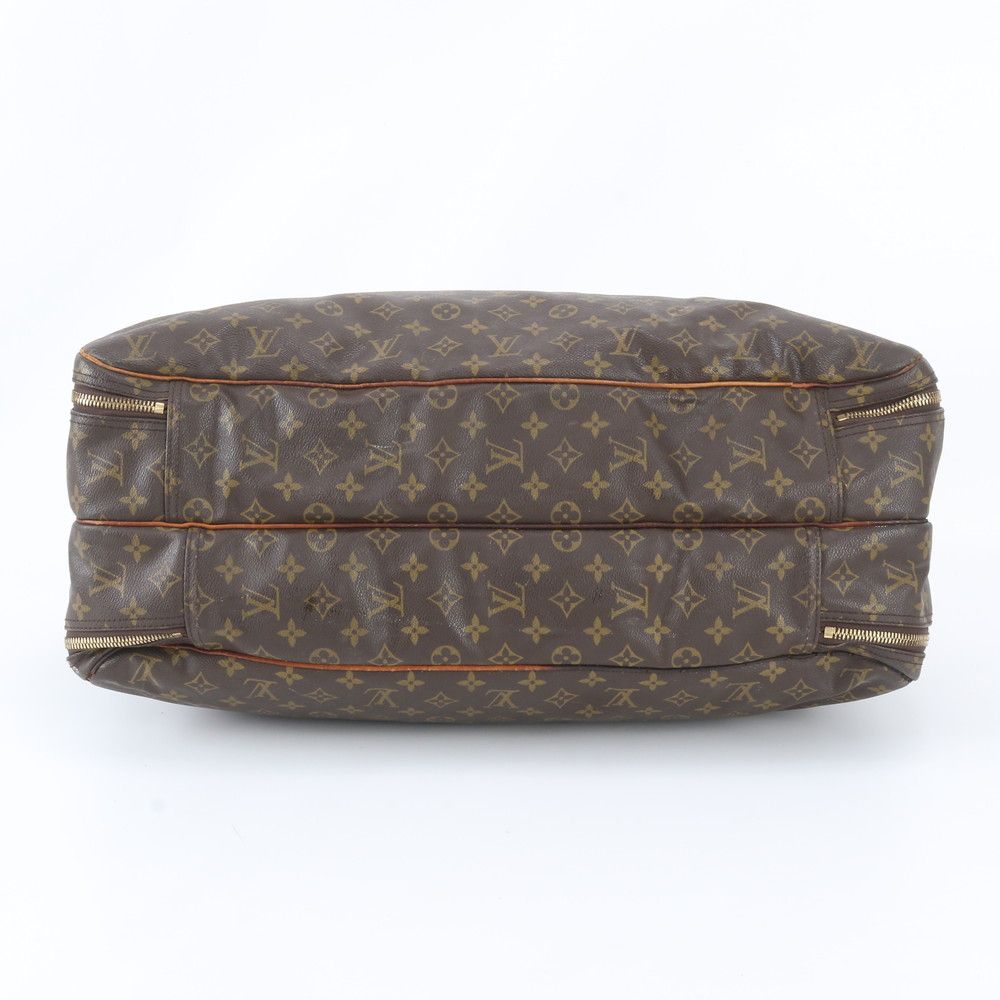 Louis Vuitton Monogram Alize de Poche Leather Boston Bag Tote Carry — view 6