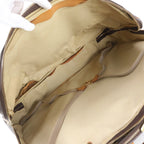 Louis Vuitton Monogram Alize de Poche Leather Boston Bag Tote Carry — view 7