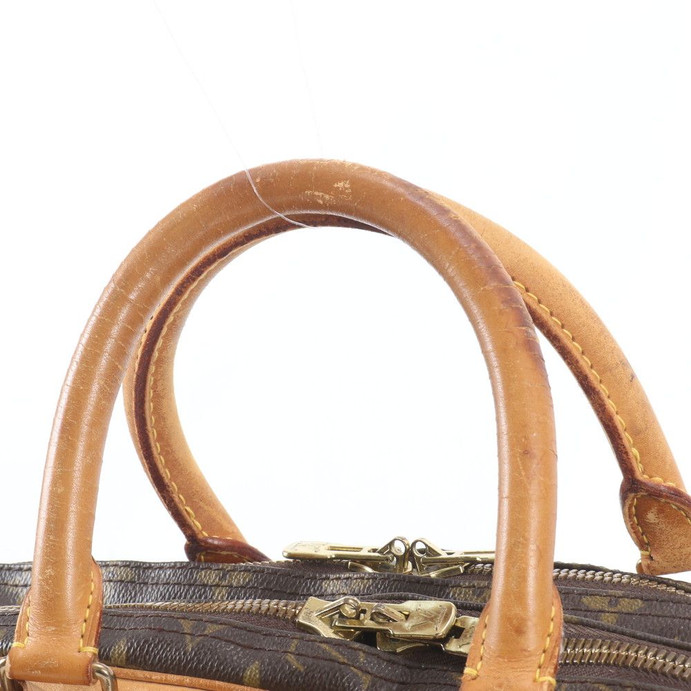 Louis Vuitton Monogram Alize de Poche Leather Boston Bag Tote Carry — view 2