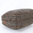 Louis Vuitton Monogram Alize de Poche Leather Boston Bag Tote Carry — view 5