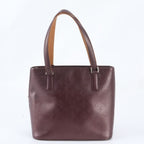 Louis Vuitton Monogram Matte Stockton Violet Leather Tote Shoulder Bag