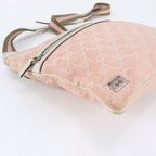 Gucci GG Canvas Sherry Line Leather Shoulder Bag Crossbody — view 6